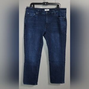 Goodthreads Men's Straight Leg, Slim Blue Jeans (38X29)